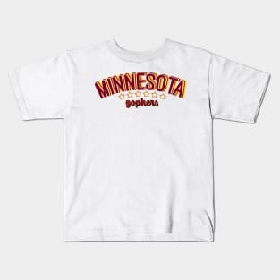 Minnesota Gophers Stars Kids T-Shirt